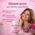 🌸 TRUE FEM™ BALANCE | Equilibrio Hormonal y Bienestar Femenino Natural (60 Cápsulas)
