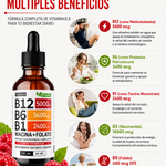 🍃Vitamina B12+B6+B1™ PAGA 1 Y LLEVA 2 + ENVÍO GRATIS: Mente Clara y Vital